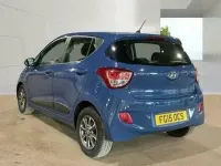Used Hyundai i10 Premium 67 HP (49 kW) 2015 Blue Hatchback