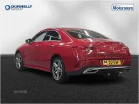 Used Mercedes CLA250e AMG Line Premium 218 HP (160 kW) 2022 Red Coupe