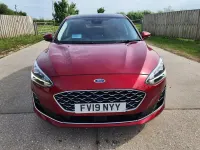 Used Ford Focus Vignale 125 HP (91 kW) 2019 Red Hatchback