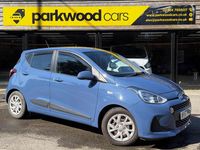 Used Hyundai i10 SE 87 HP (63 kW) 2017 Blue Hatchback