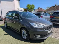 Usado Ford Grand C-Max Zetec 120 HP (88 kW) 2017 Cinzento Monovolume