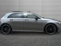 Used Mercedes A220 Exclusive 190 HP (139 kW) 2021 Designo mountain grey Hatchback