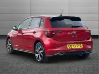 Used VW Polo R-line 94 HP (69 kW) 2023 Red Hatchback