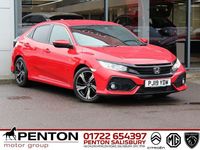 Used Honda Civic SR 126 HP (92 kW) 2019 Red Hatchback
