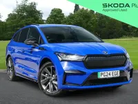 Used Skoda Enyaq iV SportLine 194 kW (265 HP) 2024 Blue SUV