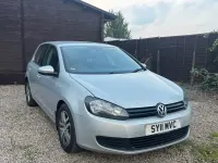 Begagnad VW Golf VI 2011 Silver Halvkombi