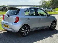Used Nissan Micra Tekna 2015 Silver Hatchback