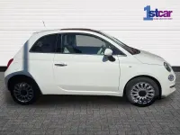 Used Fiat 500 Lounge 69 HP (50 kW) 2018 White Hatchback