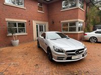 Used Mercedes SLK200 AMG 184 HP (135 kW) 2012 Silver Cabriolet