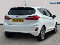 Used Ford Fiesta Titanium 100 HP (73 kW) 2023 White Hatchback