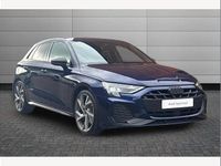 Used Audi A3 Black Edition 150 HP (110 kW) 2024 Blue Hatchback