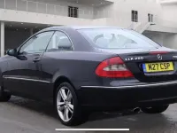 Used Mercedes CLK200 Avantgarde 2007 Black Coupe
