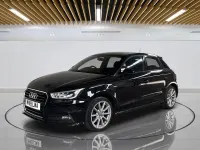 Used Audi A1 Sportback S-Line 125 HP (91 kW) 2018 Black Hatchback