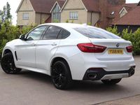 Used BMW X6 M Sport 258 HP (189 kW) 2018 White SUV