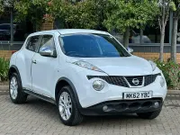 Used Nissan Juke Acenta Premium 110 HP (80 kW) 2012 White SUV
