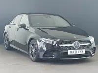 Used Mercedes A220 AMG line 190 HP (139 kW) 2021 Black Sedan