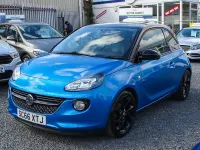 Used Vauxhall Adam S 70 HP (51 kW) 2016 Blue Hatchback