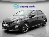 Used Peugeot 208 Allure 100 HP (73 kW) 2024 Black Hatchback