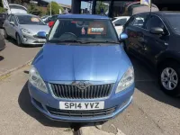 Used Skoda Fabia SE 2014 Blue Estate