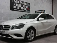 Used Mercedes A180 Sport Edition 109 HP (80 kW) 2015 White Hatchback