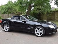 Used Mercedes SL500 2002 Black Cabriolet