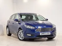 Used Ford Focus Zetec 100 HP (73 kW) 2016 Blue Hatchback