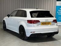 Used Audi A3 Sportback Black Edition 116 HP (85 kW) 2019 White Hatchback