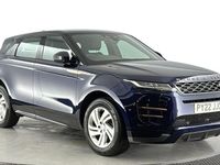 Used Land Rover Range Rover evoque R-Dynamic 207 HP (152 kW) 2022 Blue Hatchback