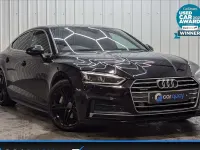 Used Audi A5 Sportback S-Line 190 HP (139 kW) 2017 Black Hatchback