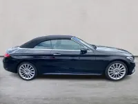 Used Mercedes C220 AMG line 2017 Black Cabriolet