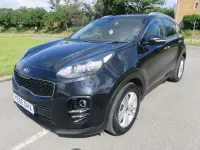 Used Kia Sportage 136 HP (100 kW) 2017 Black SUV