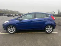 Used Ford Fiesta Zetec 2014 Blue Hatchback
