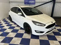 Used Ford Focus ST-Line 140 HP (102 kW) 2018 White Hatchback