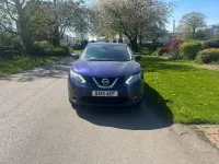 Used Nissan Qashqai N-TEC 115 HP (84 kW) 2015 Blue SUV