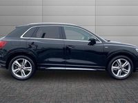 Used Audi Q3 S-Line 150 HP (110 kW) 2022 Black SUV