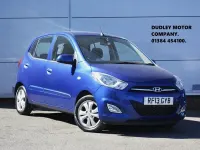 Begagnad Hyundai i10 Active 85 HK (62 kW) 2013 Blå Halvkombi