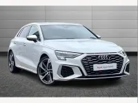 Used Audi S3 Sportback Advanced 310 HP (228 kW) 2023 White Hatchback