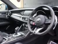 Used Alfa Romeo Stelvio Quadrifoglio 510 HP (375 kW) 2021 Blue SUV