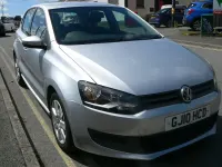 Used VW Polo SE 85 HP (62 kW) 2010 Silver Hatchback