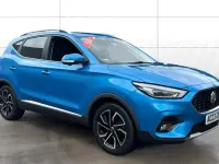 Used MG ZS Exclusive 111 HP (81 kW) 2023 Blue SUV
