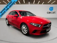 Used Mercedes A180 Executive 116 HP (85 kW) 2019 Red Hatchback