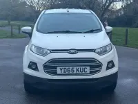 Used Ford Ecosport Zetec 112 HP (82 kW) 2015 White SUV