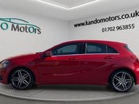 Used Mercedes A160 AMG line 102 HP (75 kW) 2017 Red Hatchback