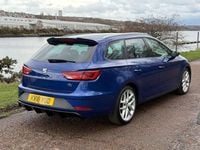 Used Seat Leon ST FR 184 HP (135 kW) 2018 Blue Estate