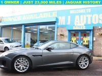 used Jaguar F-Type Coupe R-Dynamic 3.0 V6 Supercharged 340PS auto (03/17 on) 2d