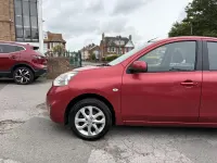 Used Nissan Micra Acenta 80 HP (58 kW) 2014 Red Hatchback