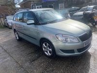 Used Skoda Fabia SE 105 HP (77 kW) 2010 Green Estate