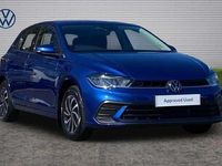 Used VW Polo Life 95 HP (69 kW) 2022 Blue Hatchback