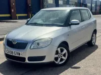 Used Skoda Fabia Drive 80 HP (58 kW) 2008 Silver Hatchback