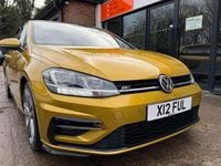 Used VW Golf VII R-line 150 HP (110 kW) 2018 Yellow Hatchback